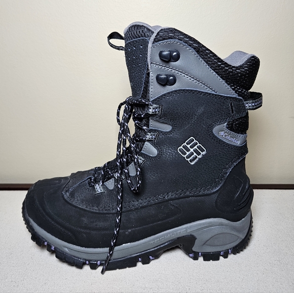 Columbia Bugaboot 600g Insulated Winter Boots Women’s 7.5 Black Waterproof EUC - Picture 10 of 11